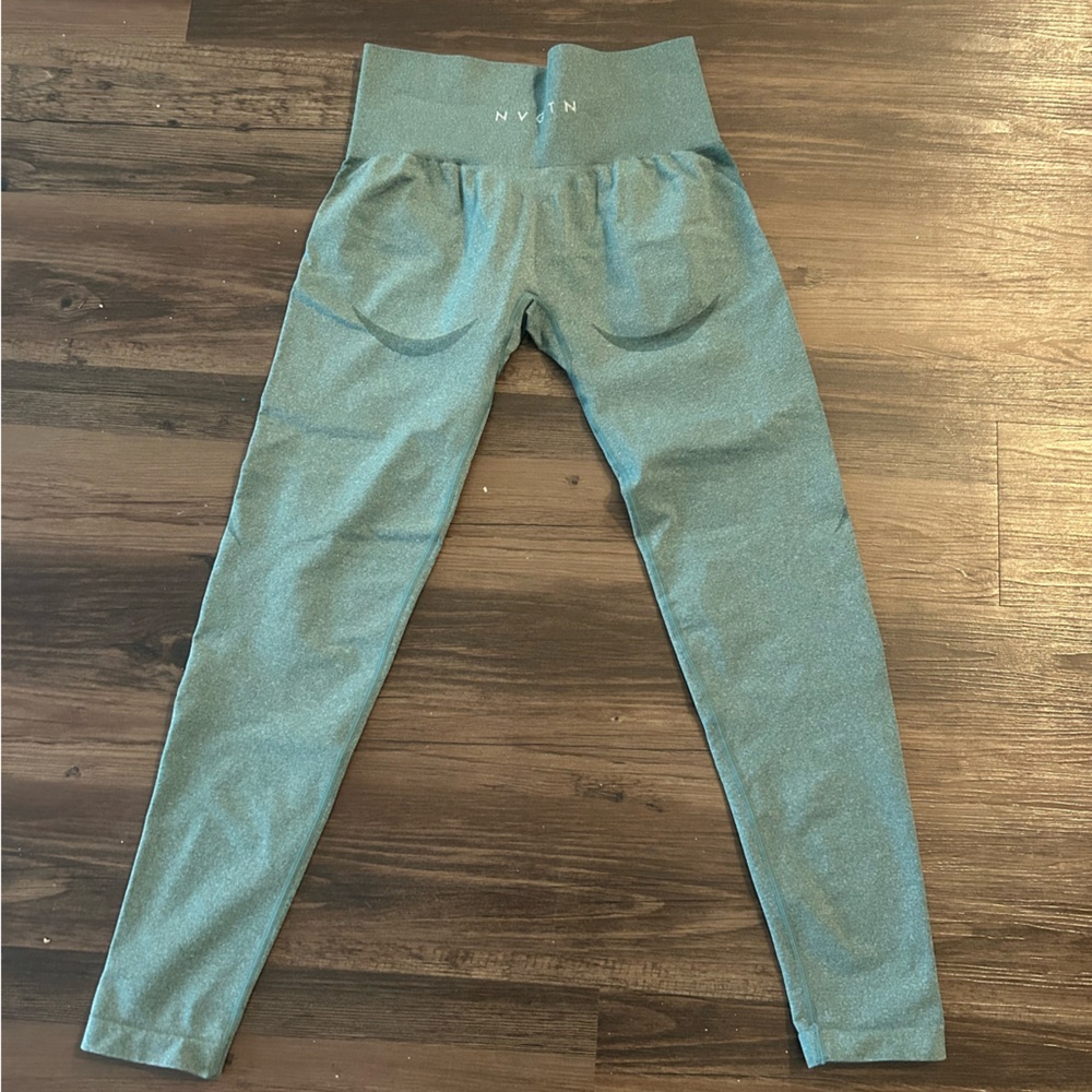 Forest Green Contour Seamless Leggings